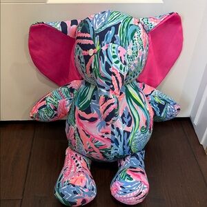 Lilly Pulitzer Elephant Plush Toy
